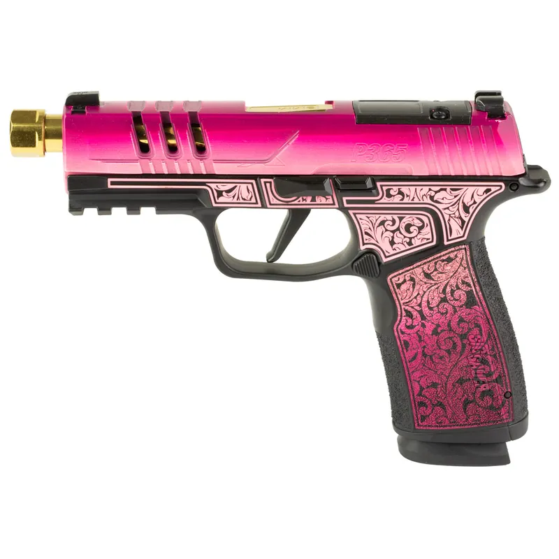 SIG P365 XMAC 9MM 4.3" 17RD Gold Lady Edition