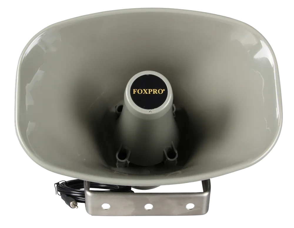 Foxpro SP70 External Speaker with 12ft Cable and 3.5mm Plug - Gray