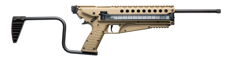 Kel-Tec R50TAN 5.7x28mm Rifle with 50+1 Capacity and Side-Folding Stock