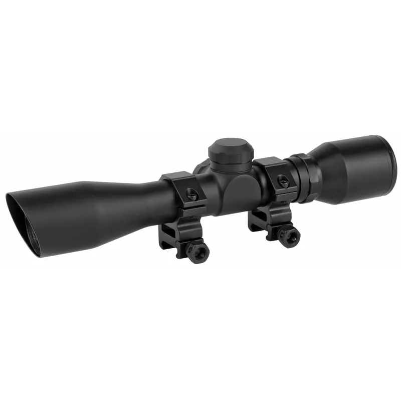 TRUGLO 4x32 SR Diamond Black Scope with Rings