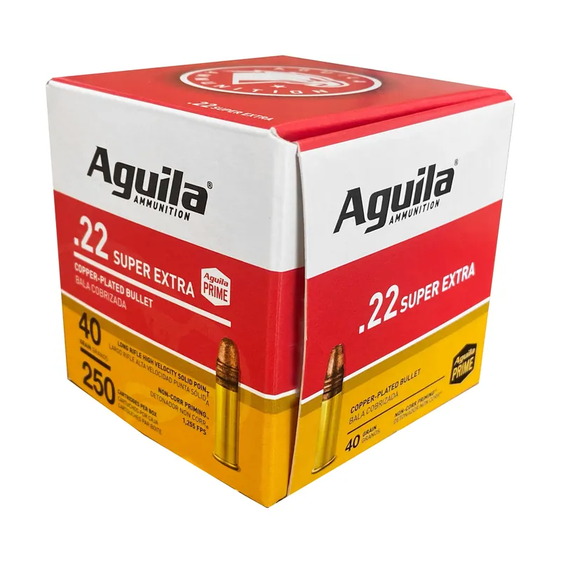 AGUILA .22LR High Velocity 40 Grain 250-Round Pack