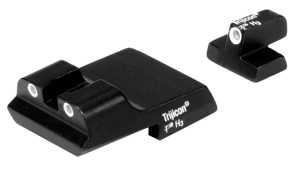 Trijicon Bright & Tough Night Sights for Smith & Wesson 1911 - Green/Tritium White Outline