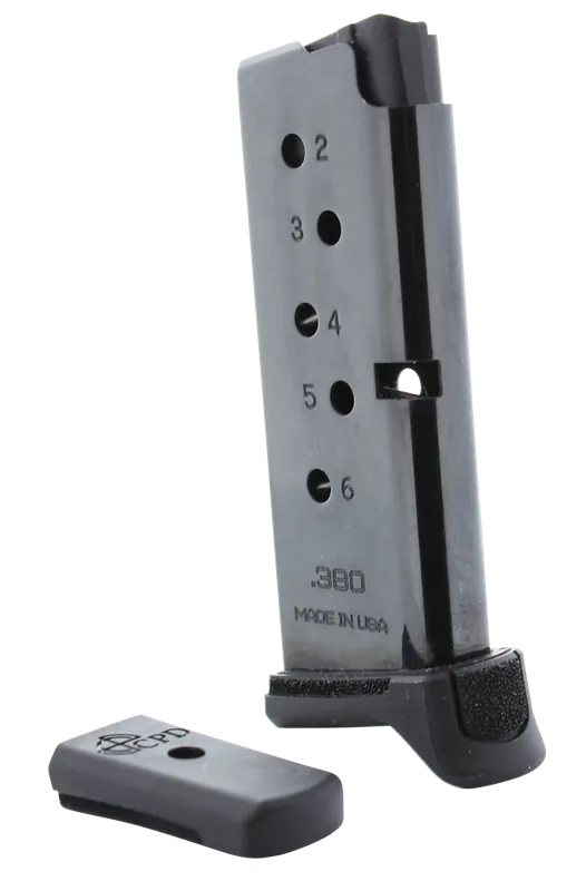 DuraMag 6-Round 380 ACP Black Detachable Magazine for Ruger LCP/LCP II