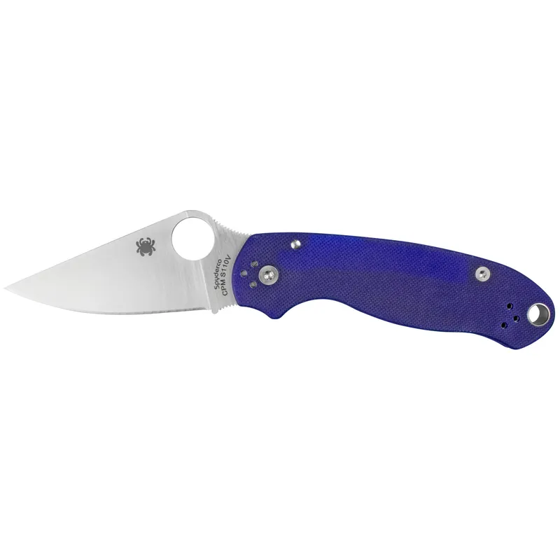 SPYDERCO PARA 3 G-10 NAVY BLUE