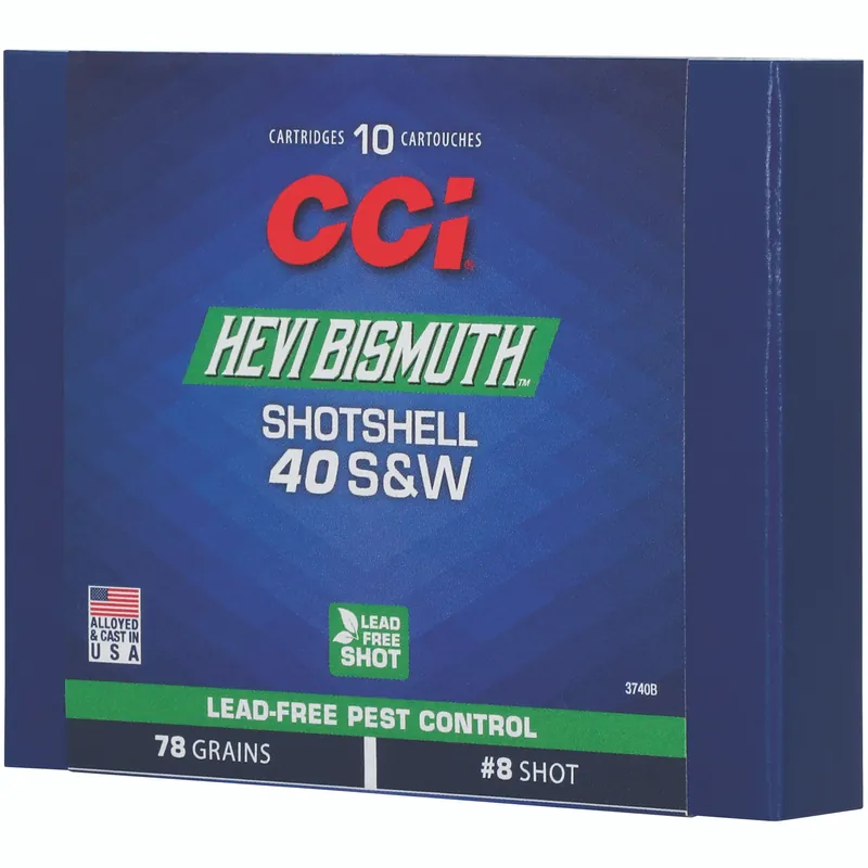CCI 40S&W Bismuth Shotshell 10/200