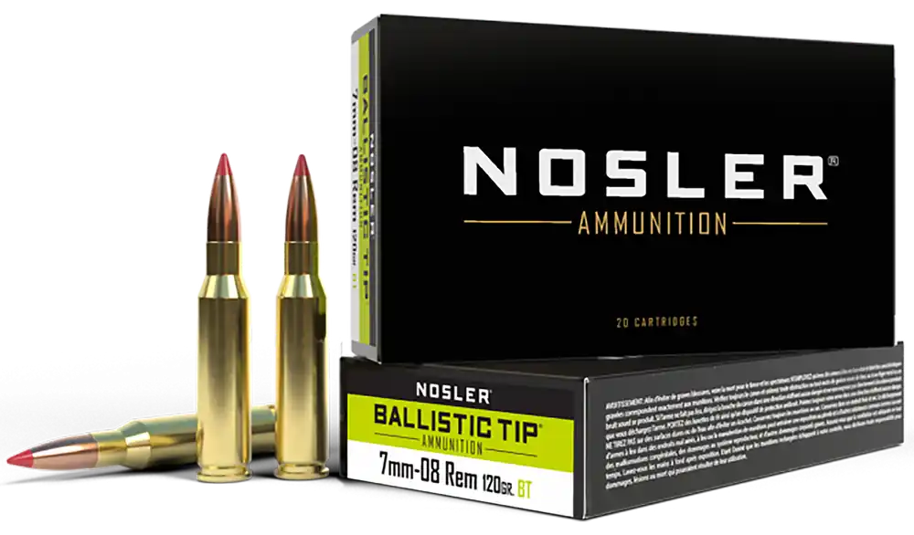 Nosler 7mm-08 Rem 120gr Ballistic Tip Ammo - 20 Rounds