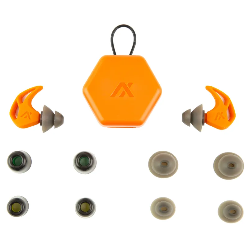 AXIL X20 Earplug in Blaze Orange