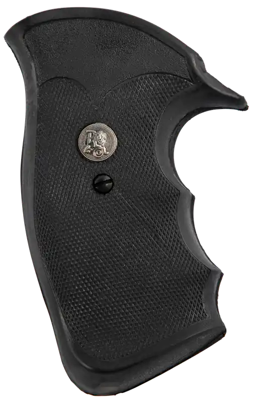 Pachmayr 05058 Decelerator Grip for Ruger RedHawk - Black Rubber, Finger Grooves, Checkered Design