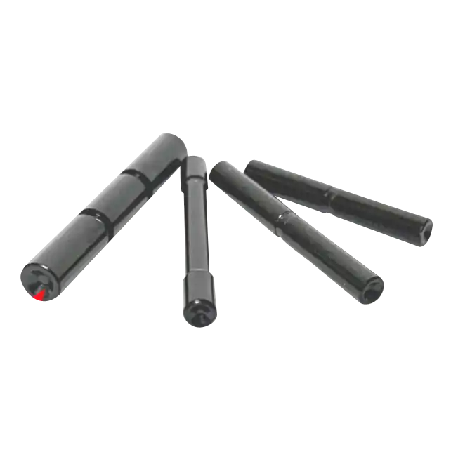 Cross Armory CRG4PSBK 4-Pin Set for Glock Gen4 - Dimpled 4140 Steel Pistol Accessory