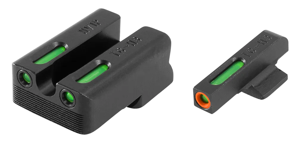 TruGlo TFX Pro Night Sights with Green Tritium & Fiber Optic Technology
