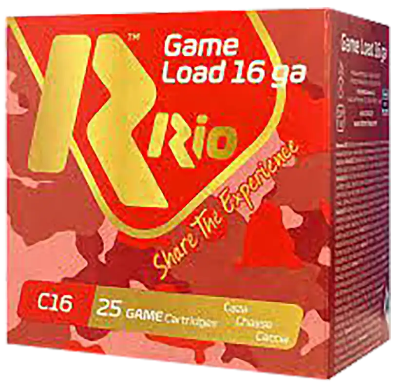 Rio Ammunition 16 Gauge Game Load 25/Box