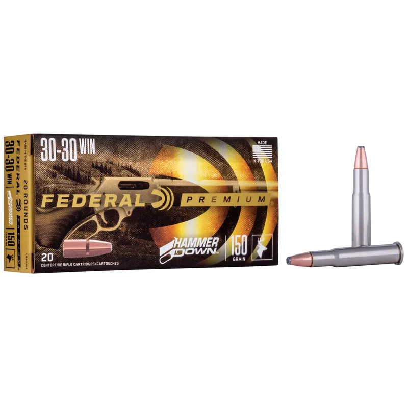 Federal Hammer Down .30-30 Win 150 Grain Soft Point - 20 Rounds