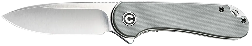 Civivi Elementum C907B Tanto Folding Knife with D2 Steel Blade and Gray Micarta Handle