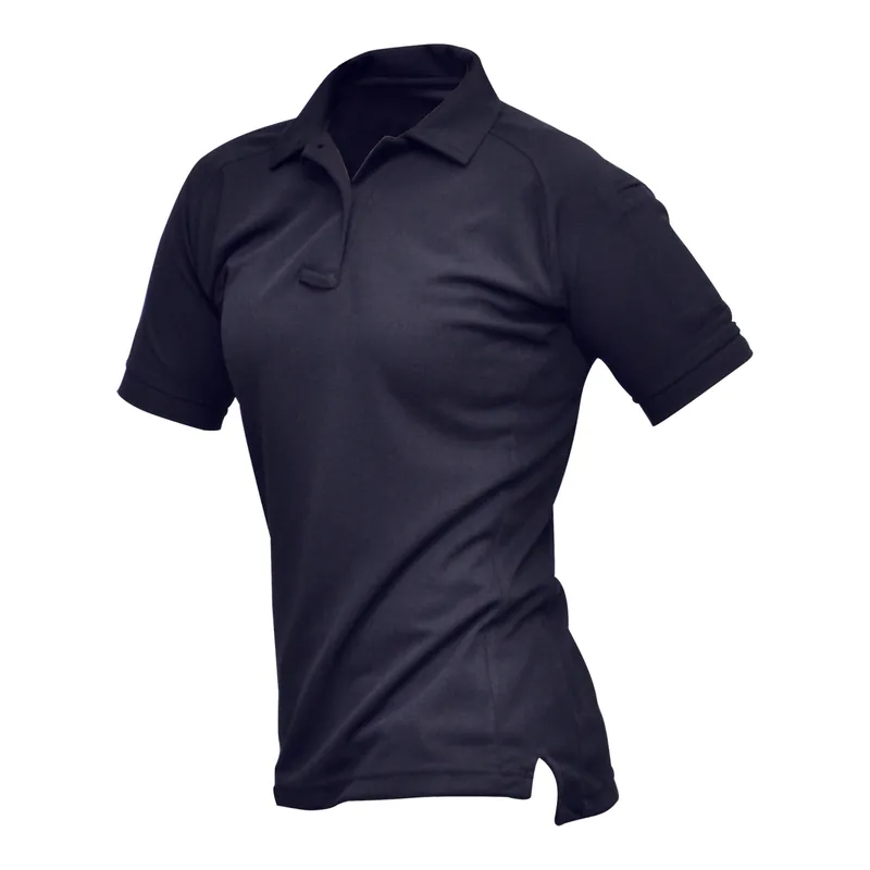 VERTX Coldblack Women's Short Sleeve Polo Navy Medium