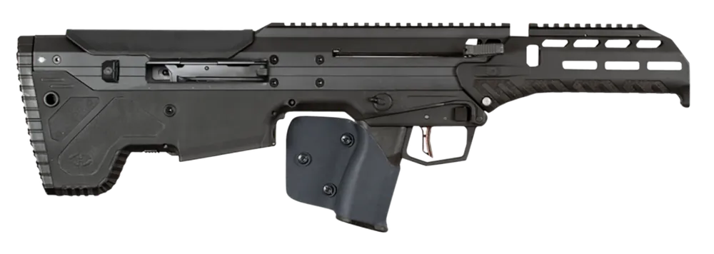 Desert Tech MDRCHFECB Forward Eject Bullpup Rifle Chassis - CA Compliant, Black Synthetic, Pistol Grip, Right Handed