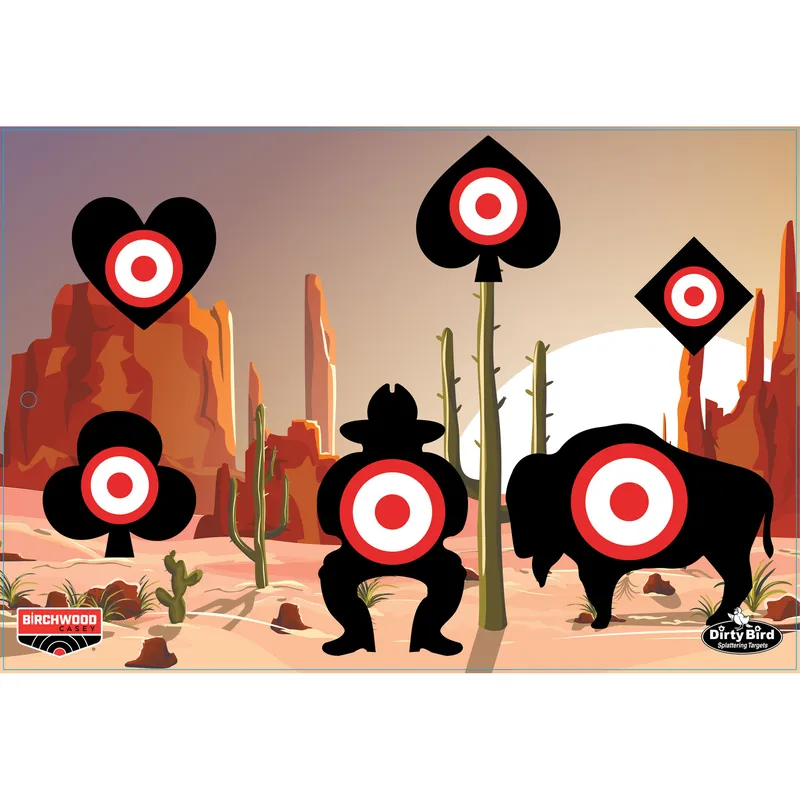 Dirty Bird Aces High Target 6-Pack