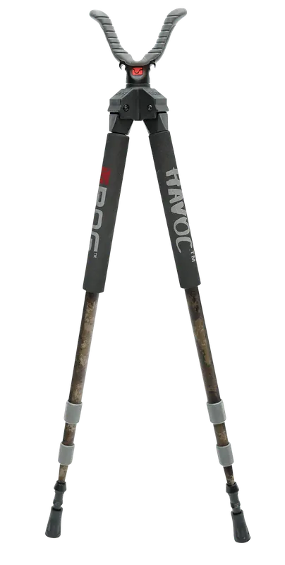 Bog-Pod Havoc Bipod with 360° Pan and Quick-Change System, Adjustable 21-50"