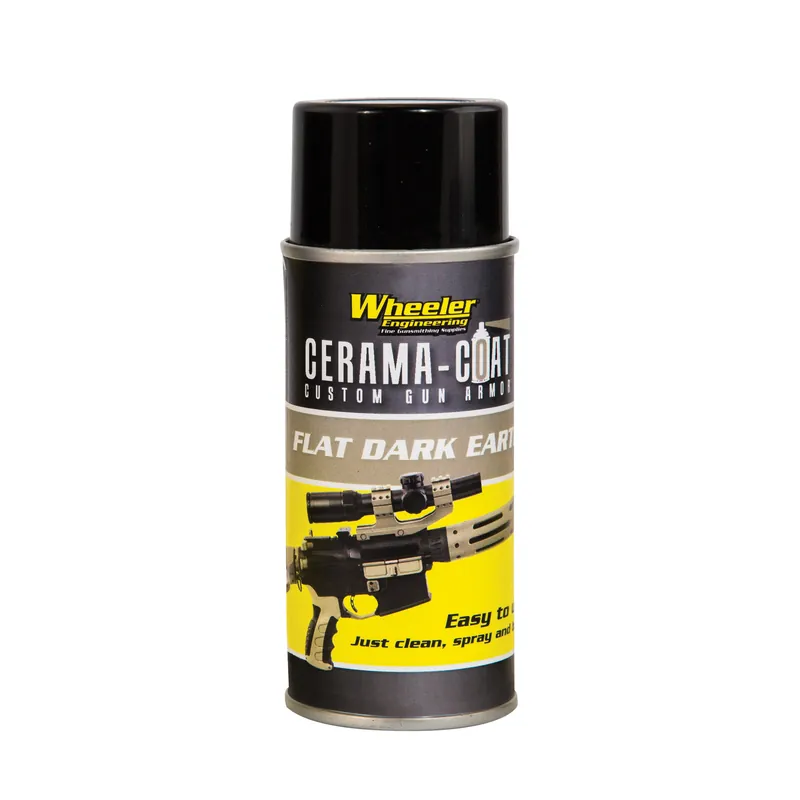 Wheeler CeramaCoat Flat Dark Earth 4oz Coating