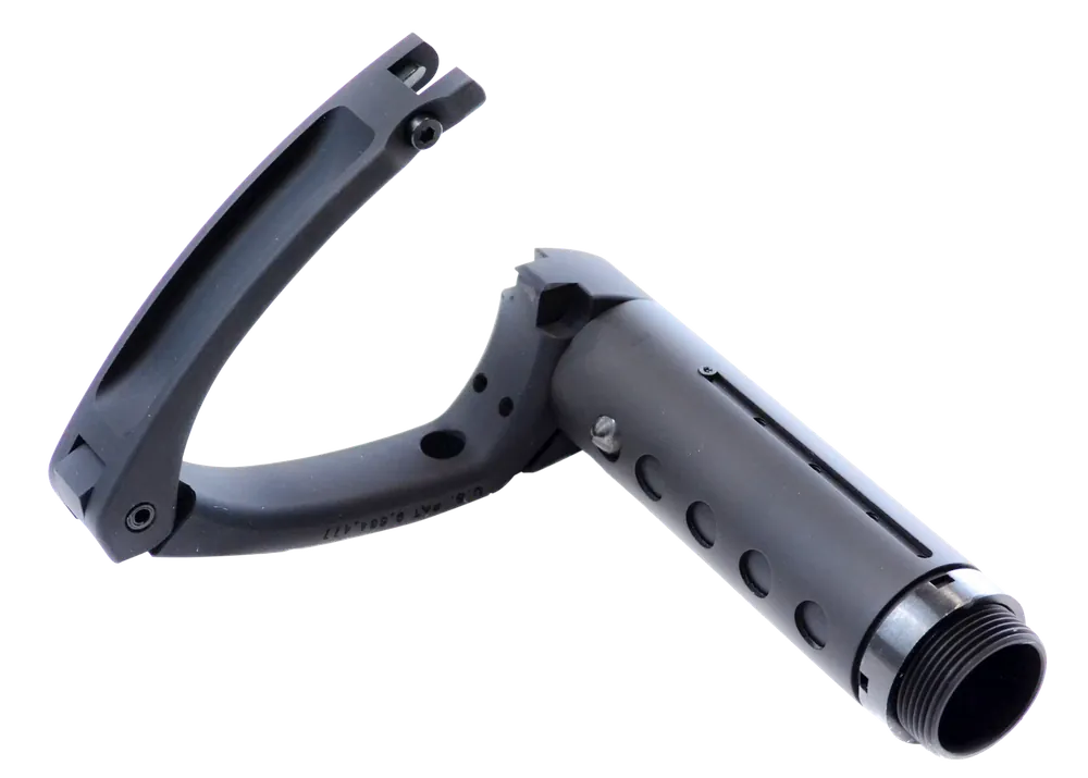 Dead Foot Arms G-Rex Telescoping Brace for AR-Platform, 5-Position, Black Anodized, 5.50"-8.20" OAL