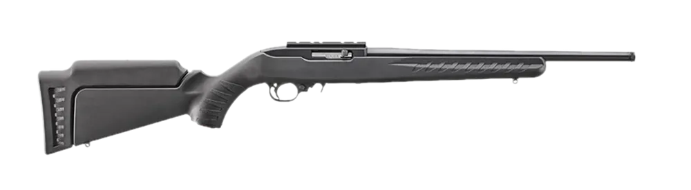 Ruger 10/22 Sports South Exclusive Carbine .22 LR 16.12" Black Satin Threaded Barrel with Scope Rail and Modular Synthetic Stock
