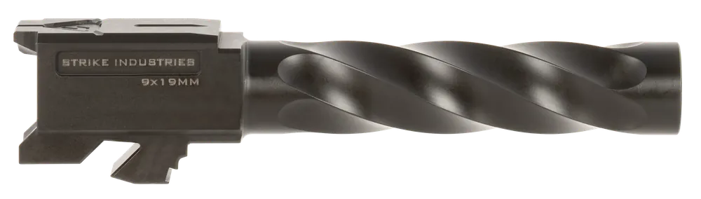 Strike Industries GBARREL19 9mm Barrel for Glock 19 Gen3-5 Black Nitride Stainless Steel
