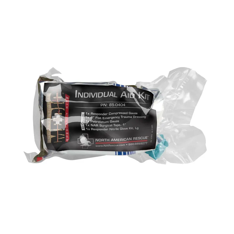 Individual Aid Kit for Emergency Response
