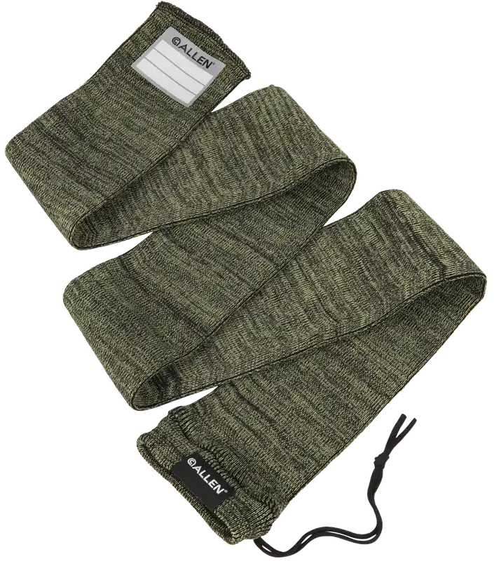 Allen 13171 Silicone-Treated Green Gun Sock for Rifles/Shotguns with Scope, 52" x 3.75"