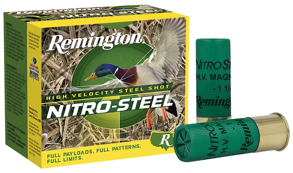 Remington Nitro-Steel High Velocity 12 Gauge Shotgun Shells - 25 Box