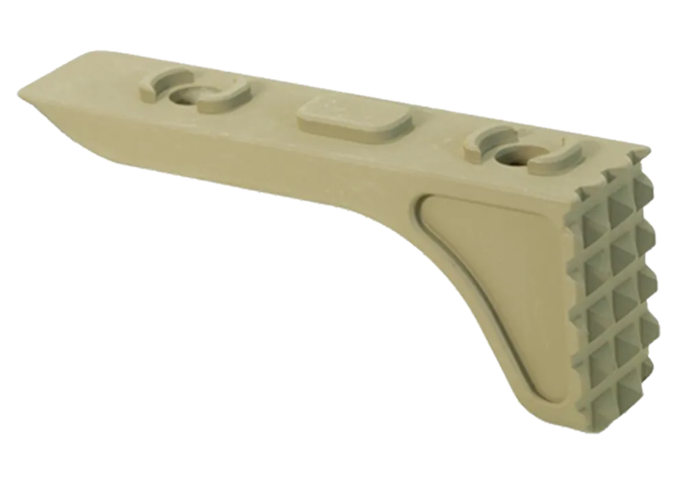 Timber Creek Outdoors Rugged Barrier Stop FDE Aluminum M-LOK