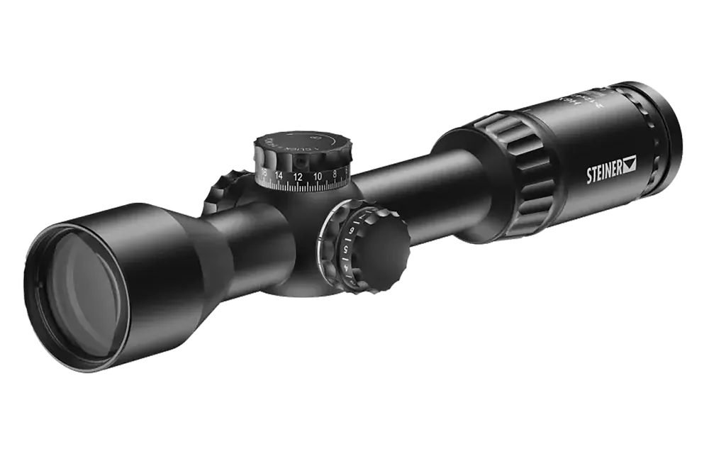 Steiner HX6 8680 Black 2-12x42mm Riflescope with 30mm Tube