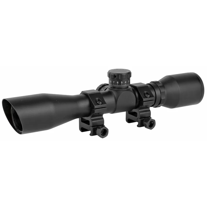 TRUGLO Xtreme 4x32 Multi-Dot Scope with Rings, Matte Black