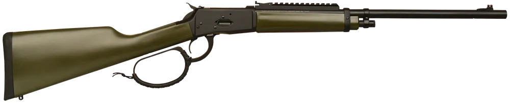 Gforce Arms GFLVR357OD Saddlehorn .357 Mag Rifle with Black Steel Barrel and Green Synthetic Stock