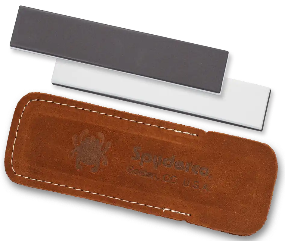 Spyderco 303MF Double Stuff Ceramic Sharpening Stone - Medium/Fine
