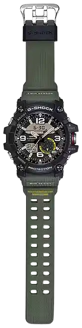 G-Shock Tactical MudMaster GG10001A3 with Digital Compass in Green (145-215mm)