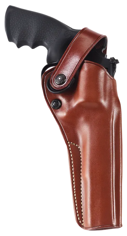Galco DAO128 Tan Leather Belt Slide Holster for S&W N Frame Right Hand