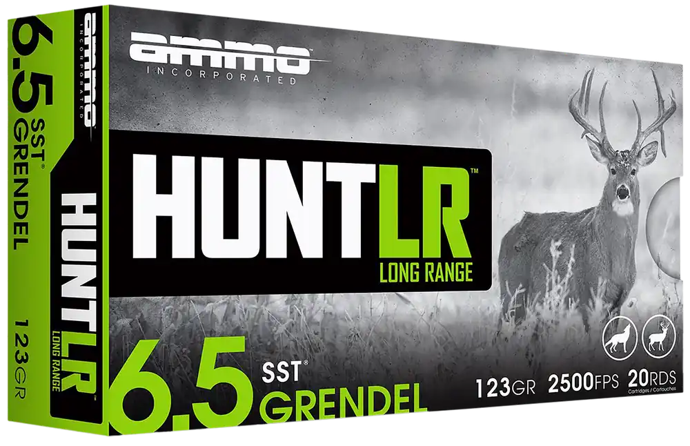 Ammo Inc 6.5 Grendel 123gr SST Hunting Ammo - 20 Rounds per Box