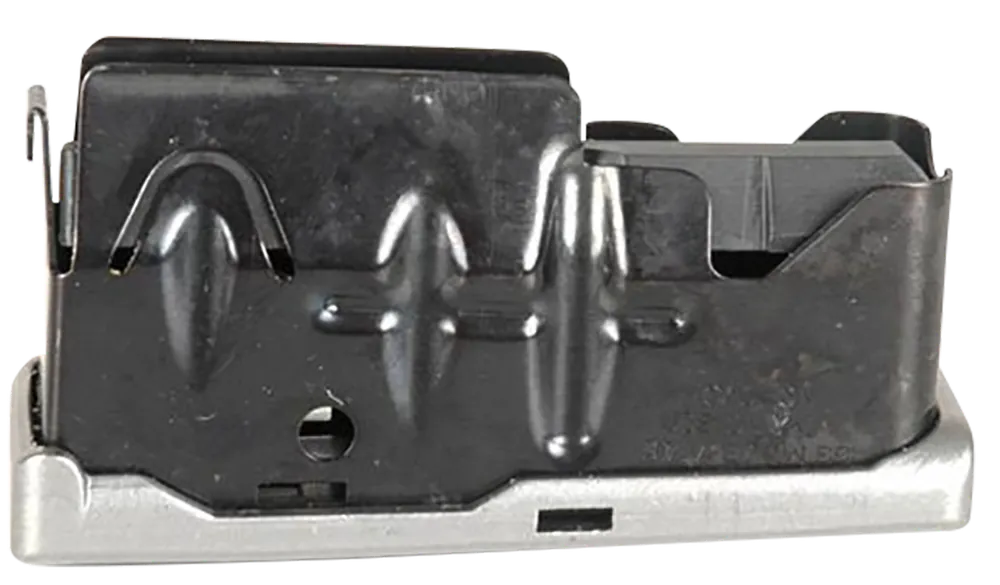 Savage Arms 55108 110 4rd Magazine for 22-250 Rem - Stainless Steel for Models 110/12/14/16C