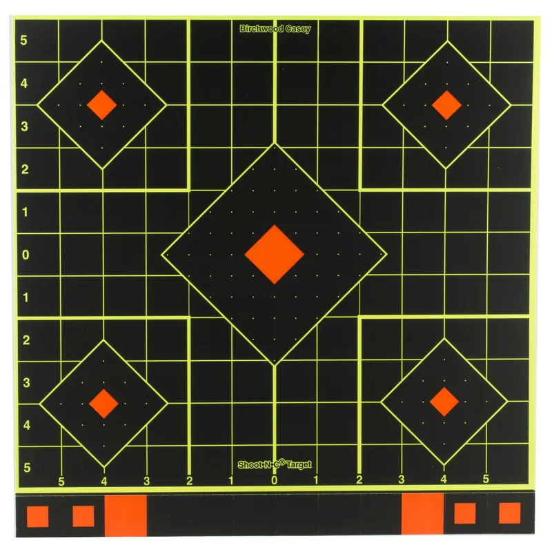 Birchwood Casey Shoot-N-C 12" Sight-In Target 5 Pack