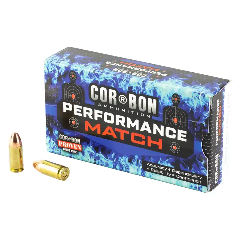 CORBON 9MM LUGER 147GR FMJ Ammunition - 50 Rounds/1250 Rounds