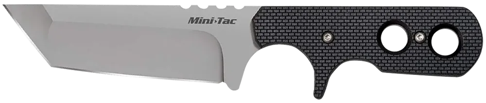 Cold Steel Tac Mini Tanto Knife with AUS-8A Blade and Griv-Ex Handle