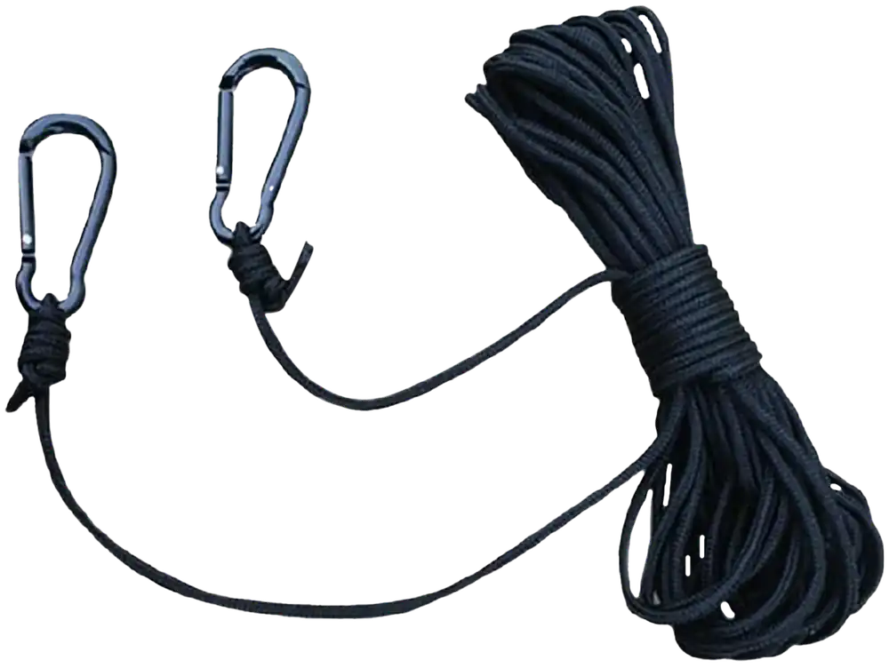 Muddy MUD-LA050 30' Nylon Lift Cord with 2 Carabiners