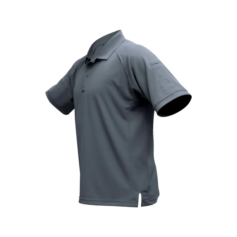 VERTX Coldblack Short Sleeve Polo Grey 4XL