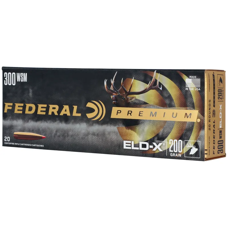 Federal Premium 300 WSM 200 Grain ELD-X Ammunition - 20 Rounds