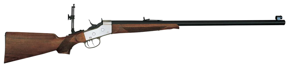 Davide Pedersoli Rolling Block Creedmoor #2 45-70 Gov Rifle with 30" Blued Barrel and Walnut Stock
