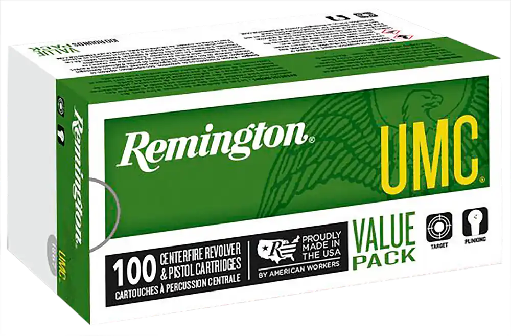 Remington UMC 9mm Luger 115gr JHP Value Pack - 100 Rounds
