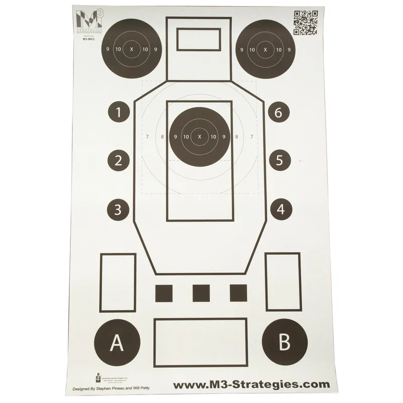 Action Target Multi-Purpose Training Book 100-Pack