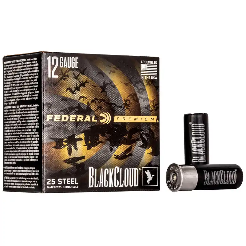Federal Black Cloud 12 Gauge 2.75" #2 Shot 25 Rounds/250 Rounds
