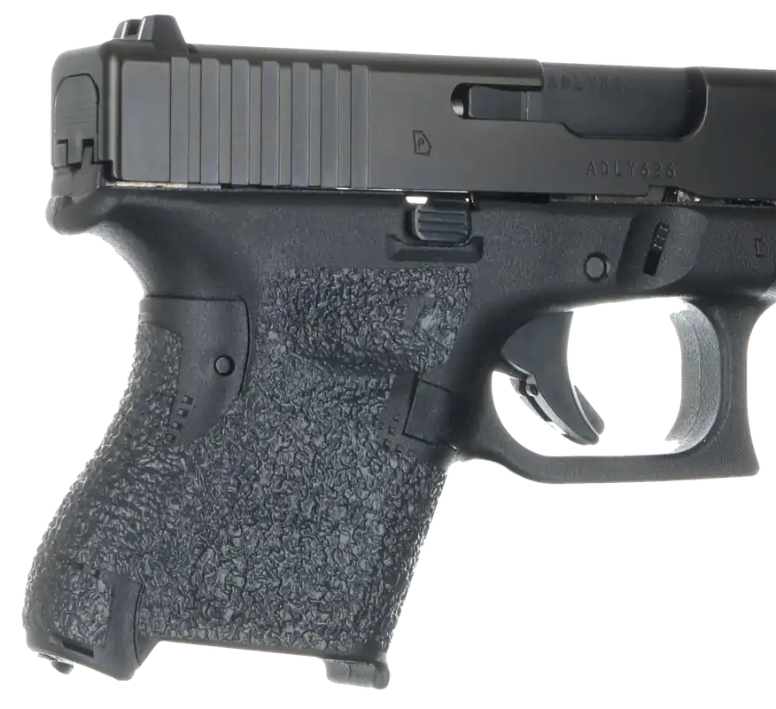 Talon Grips EV03R Textured Black Rubber Adhesive for Subcompact Glock Gen 5
