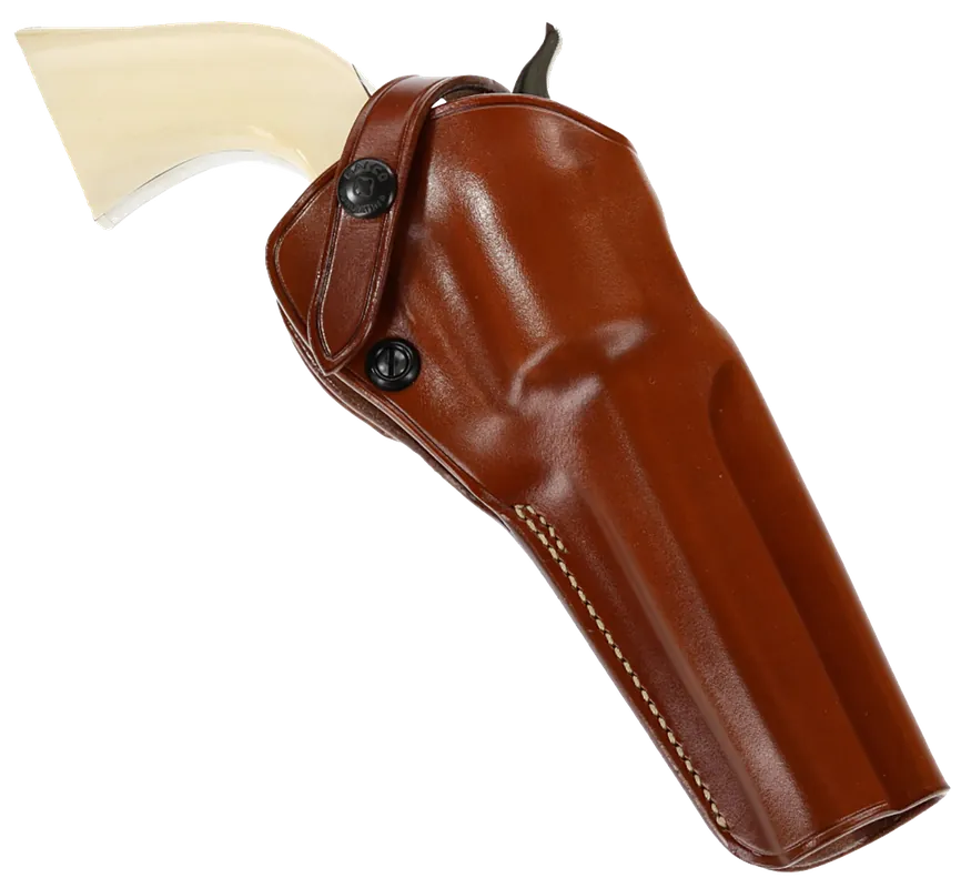 Galco SAO166 Tan Leather Belt Slide Holster for Ruger Blackhawk - Right Handed