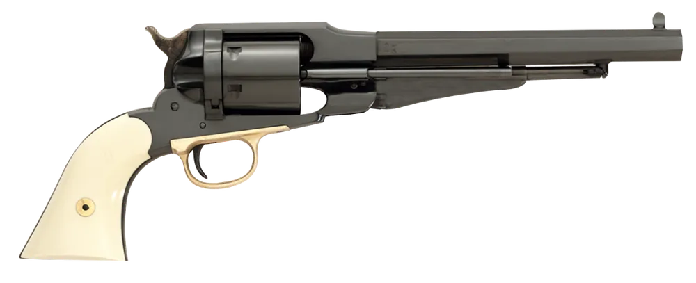 Taylors & Company LawDawg 45 Colt Revolver with 8" Barrel and Ivory Grip